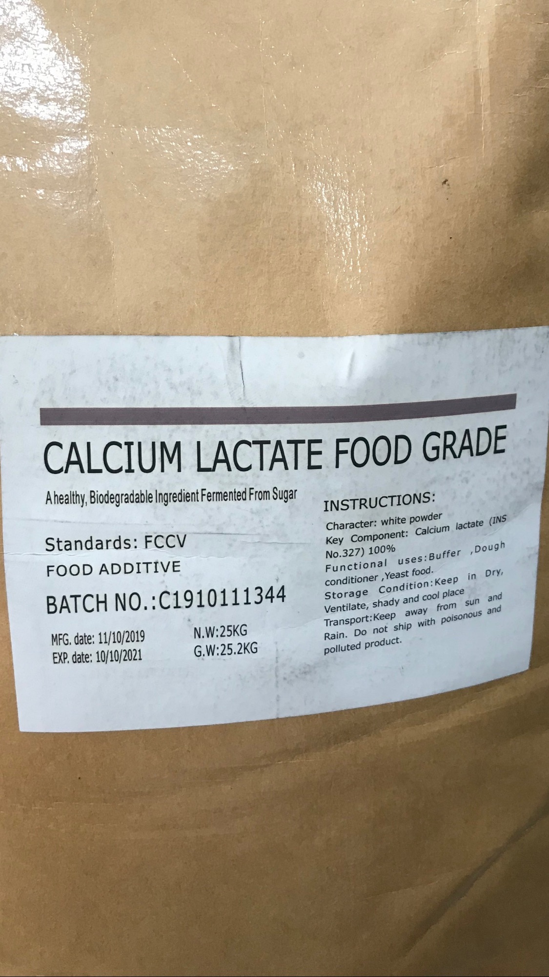 Calcium L-Lactate Introduction – High Quality Calcium Supplement from China Manufacturer