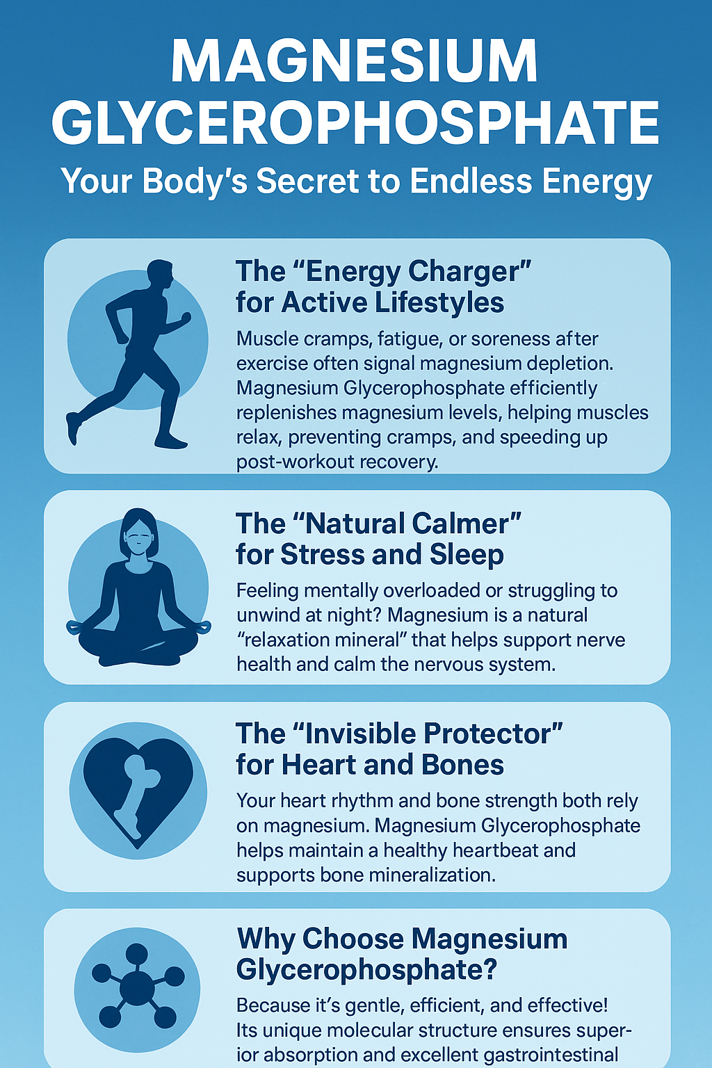 Magnesium Glycerophosphate – The Superior Form of Magnesium for Energy, Recovery, and Balance